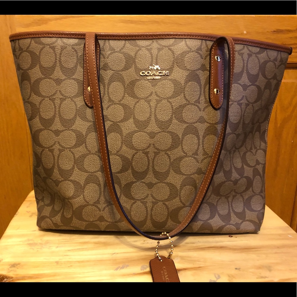 Coach City Zip Tote